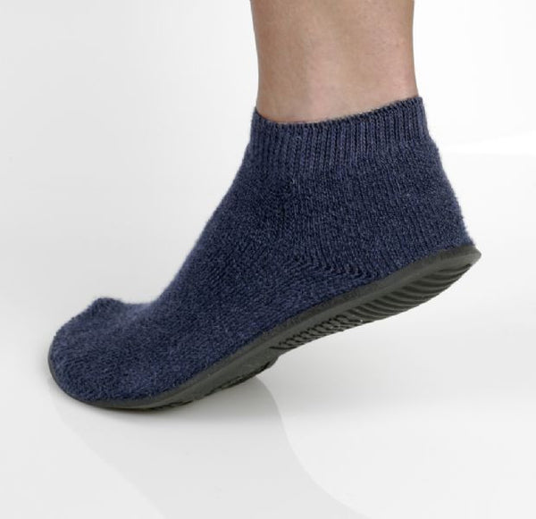 Terrycloth High Ribbed Ankle Slipper Sock (1 Dozen) - BH Medwear