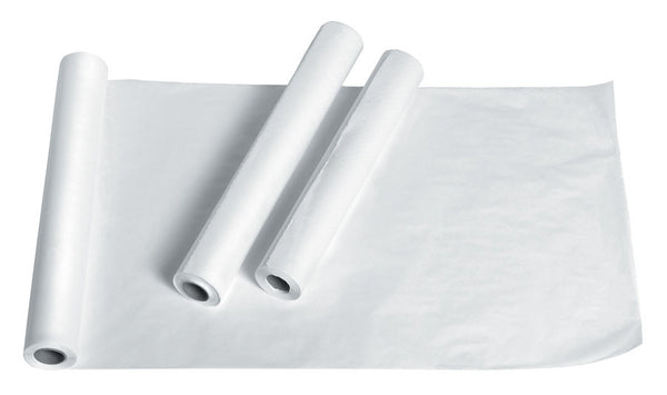 Examination Table Paper  Polyback Crepe White - BH Medwear