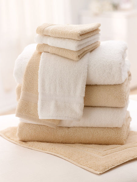 Feels Like Home Collection Plush Terry Bath Towels (1 Dozen) - BH Medwear