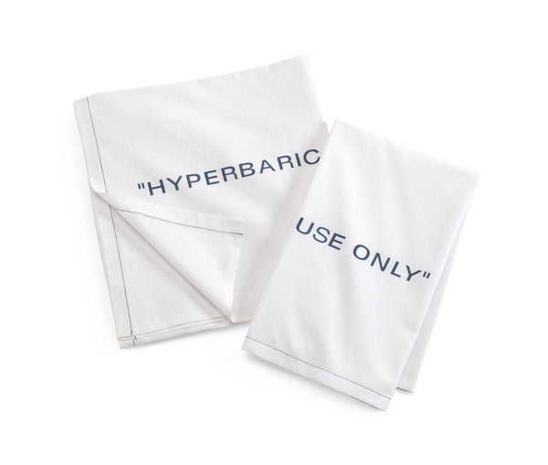 100% Cotton Hyperbaric Draw Sheets (2 Dozen) - BH Medwear