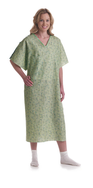 Cascade Print IV Hospital Gown - BH Medwear