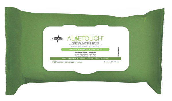 Aloetouch Personal Cleansing Wipes - BH Medwear