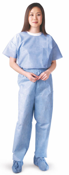 Unisex Disposable Scrub Pants (Case of 30) - BH Medwear