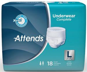 Attends Underwear Super Plus Absorbency with Leakage Barriers  14/Bag - BH Medwear