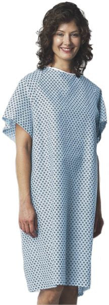 BHmedwear  Star Straight Back Closure Hospital Gowns (Dozen) - BH Medwear - 2
