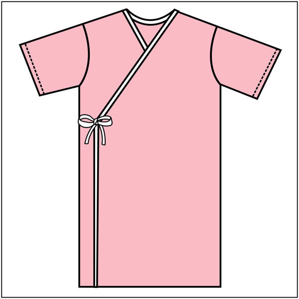 HOSPRIQS Unisex Reusable Poly Cotton Patient Gown- Front Open Overlap  Tie-Type-Checks- (House Coat Type) Ideal for Patients (XX-Large, Pink) :  Amazon.in: Clothing & Accessories