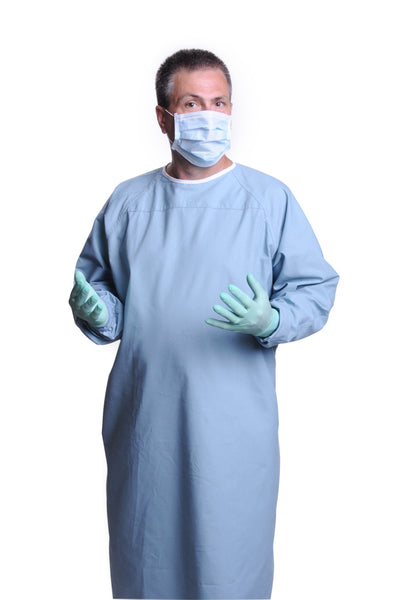 Cotton Blend Reusable Surgical Gown - BH Medwear - 2