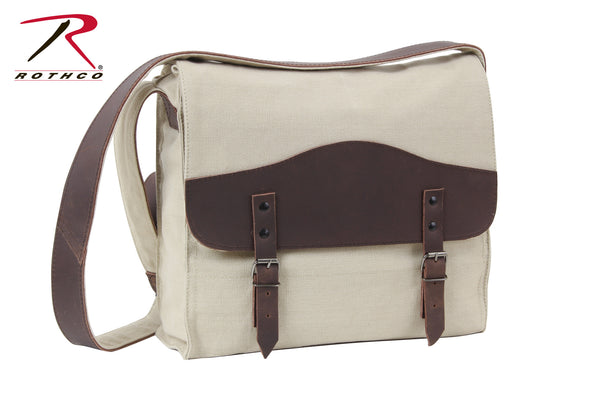 Rothco Vintage Canvas Medic Bag w/ Leather Accents