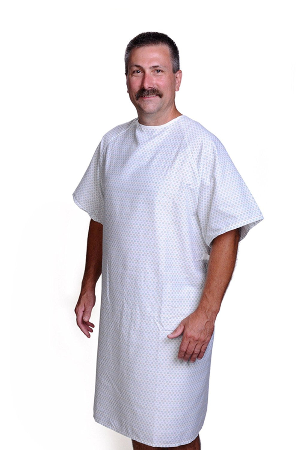 Autoclavable Cloth Surgical Gowns - Blue