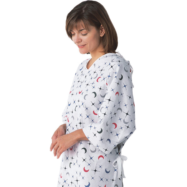 Deluxe Cut Tieside Hospital Gowns - BH Medwear