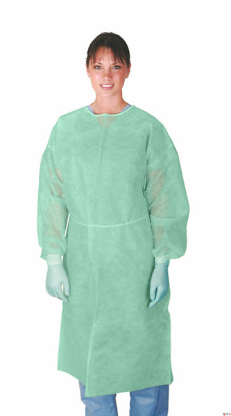 Classic Protection Polypropylene  Isolation Gowns (Case of 50) - BH Medwear - 1