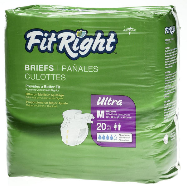 FitRight Ultra Adult Briefs - BH Medwear - 1