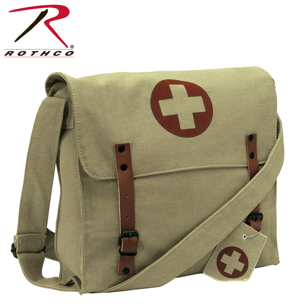 Rothco Vintage Medic Bag w/ Cross