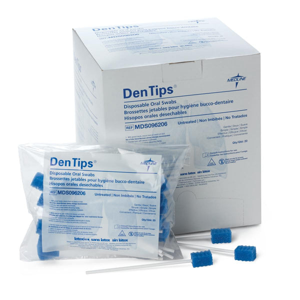 Dentips Disposable Untreated Oral Swabs - BH Medwear - 2