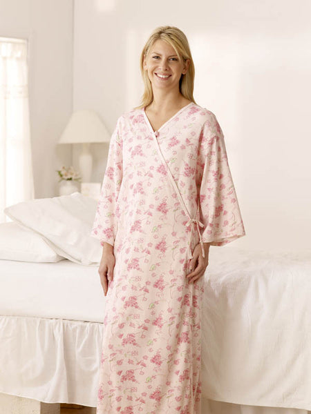 Feels Like Home Front Open Gown - BH Medwear