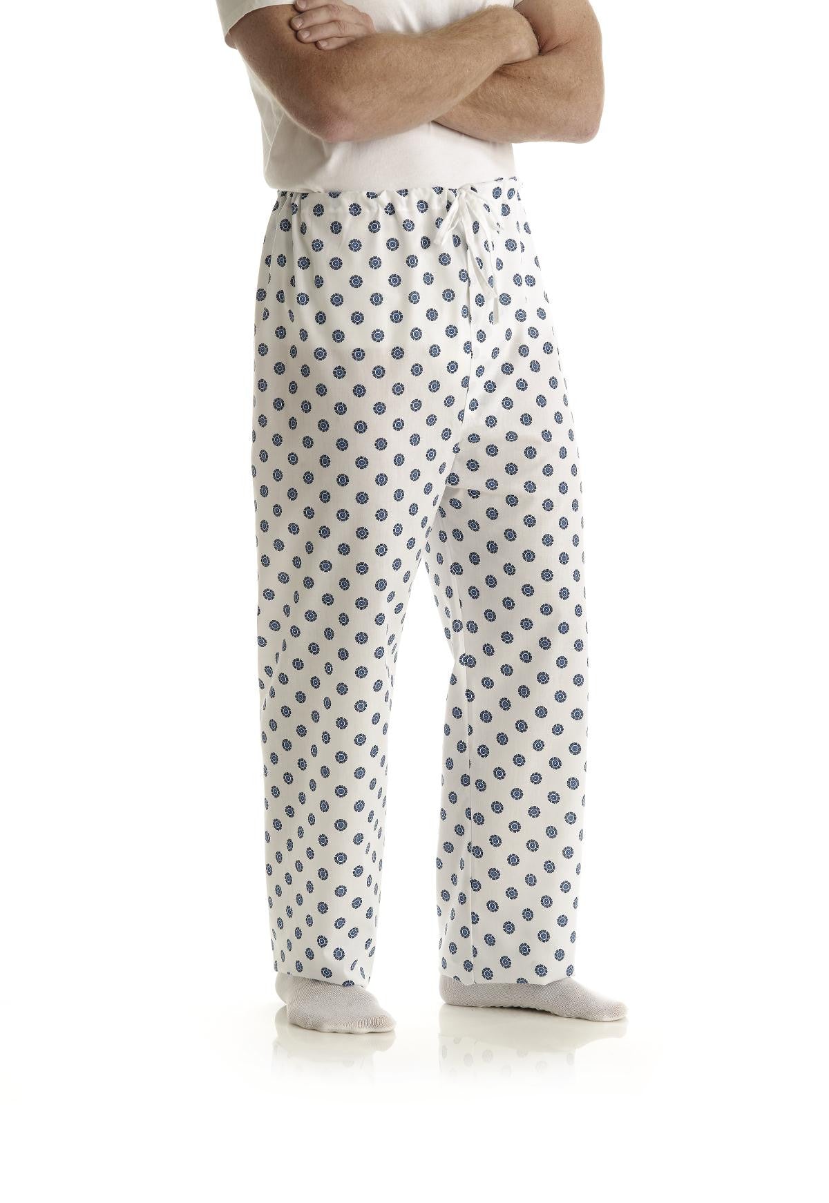 Drawstring Pants Snowflake print 2 DOZEN PER CASE BH Medwear