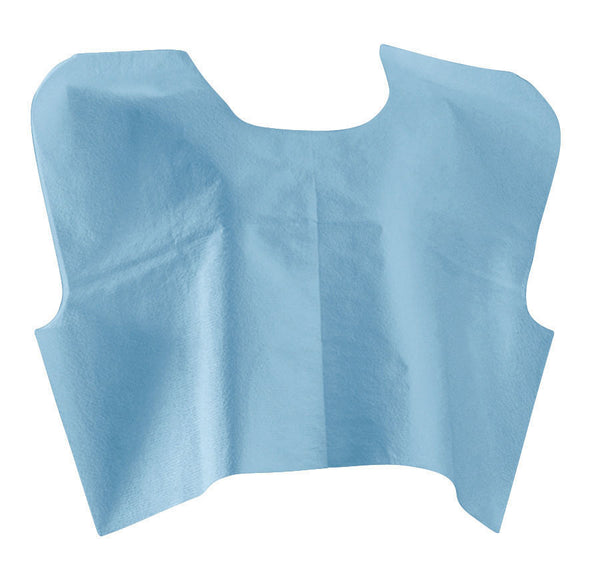 Patient Exam Capes Tissue/Poly/Tissue Capes - Front/Back Opening - BH Medwear - 1