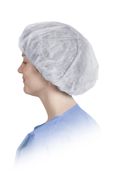 Boundary Polypropylene Bouffant Caps (Case of 500) - BH Medwear - 1