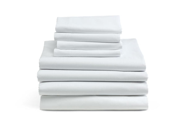 2 Dozen Cotton Cloud T180 Flat Sheets - BH Medwear
