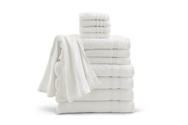 1 Dozen Premium Cotton Cloud Washcloths - BH Medwear