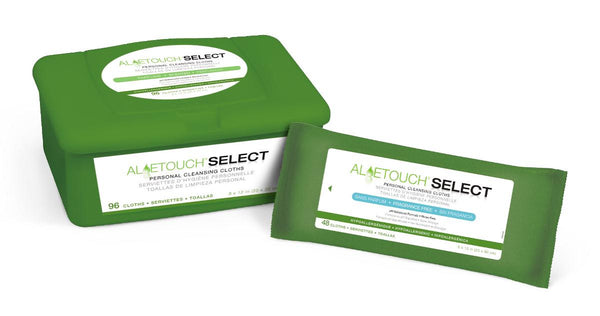 Aloetouch Select Premium Spunlace Personal Cleansing Wipes - BH Medwear