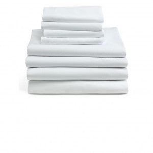 1 Dozen Super Collection T250 Flat Sheets - BH MedWear