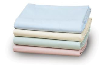 1 Dozen T180 Solid Color Flat Sheets - BH MedWear