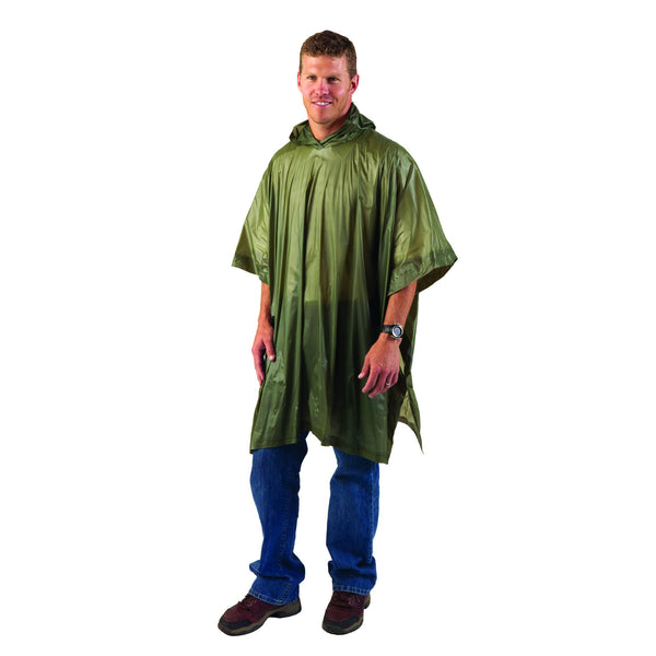 Reversible Green Rain Poncho - BH Medwear
