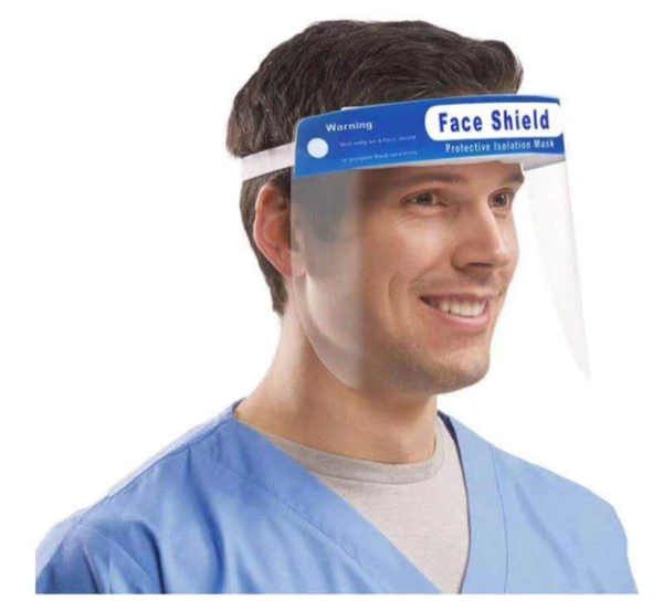 Disposable Face Shields (25 PER BOX)