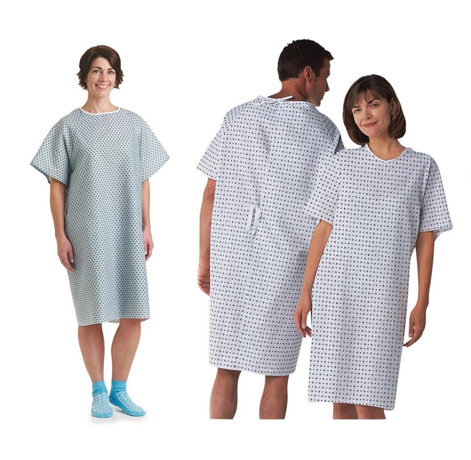 Patient Hospital Polka dots Gown by Utopia Care – Utopia Deals