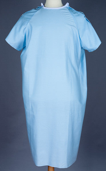 Solid Color IV Hospital Gown - BH Medwear - 4